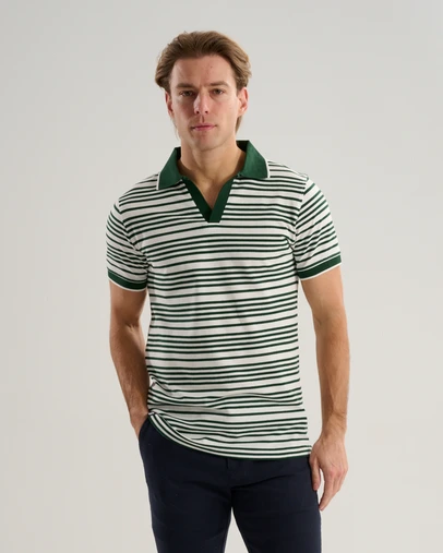 3 Wise Men - 3 Wise Men Pitsburg Polo Shirt - Forest