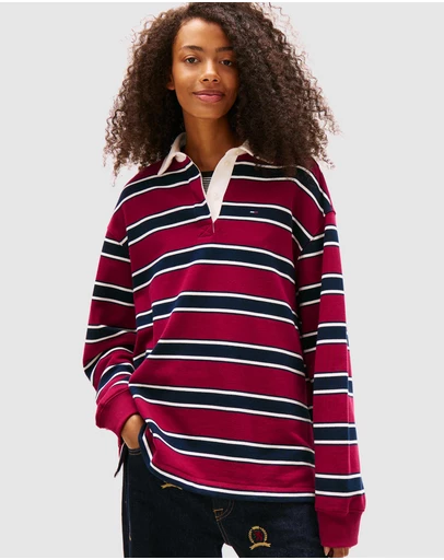 Tommy Jeans - Relaxed Badge Rugby Shirt