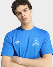 adidas Performance - MERCEDES - AMG PETRONAS FORMULA 1 TEAM BLUE WONDER TEE Mens