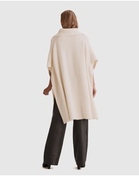 Country Road - Zip Through Knit Poncho