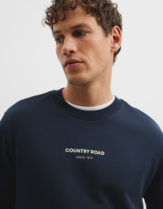 Country Road - Australian Cotton Modern Logo Sweat