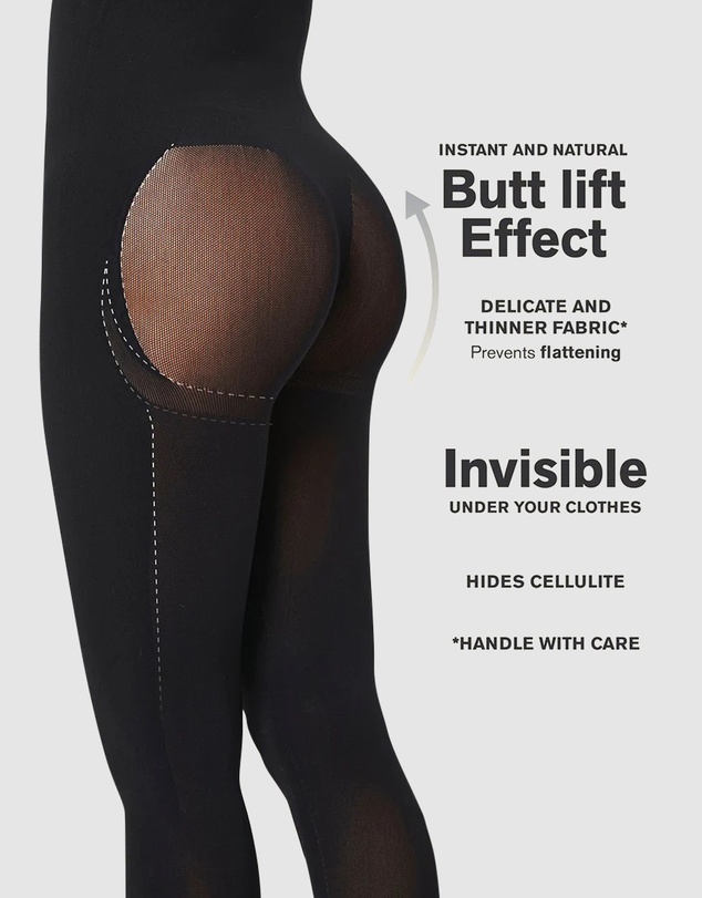 Leonisa - SmartShape Extra High Waist Butt Lift Shaping Leggings