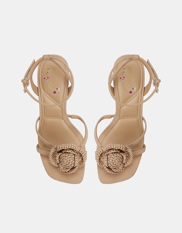 ALDO - Wildblossom Ankle Strap Heels
