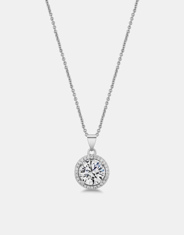 Mestige - Nadia Necklace - Silver Plated