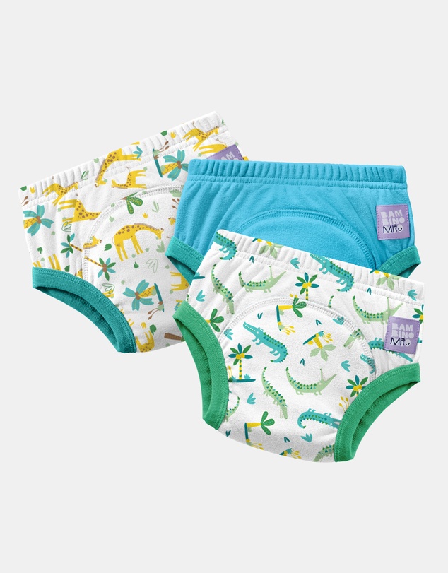 Splash About - 3 Pack Reusable Potty Training Pants Elite - Wild Life