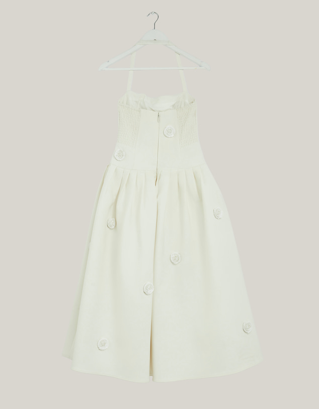 Revibe - Repaired BY JOHNNY. Anita Spot Halter Dress - AU 10