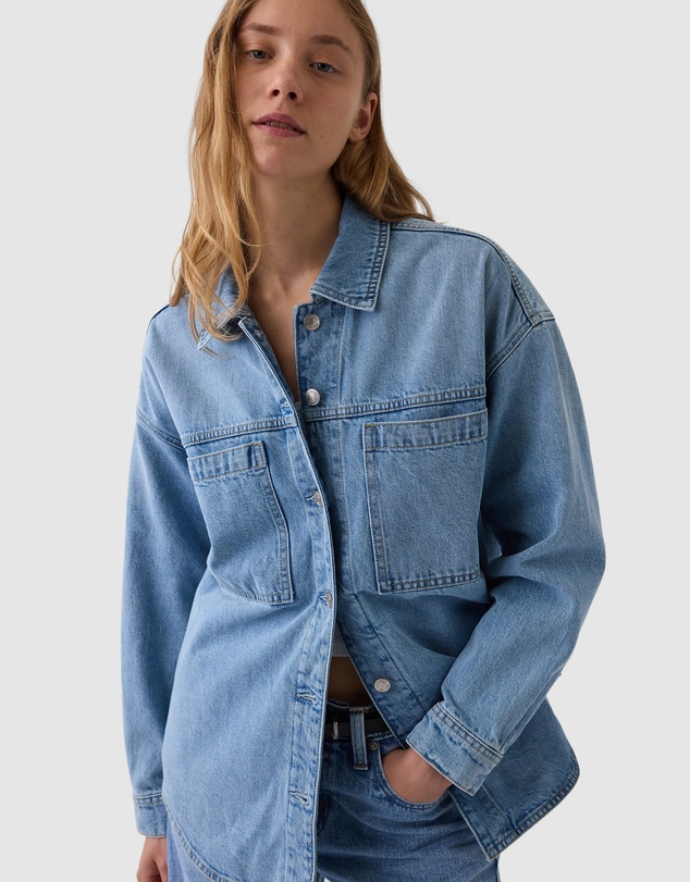 GAP - Denim Shacket