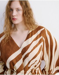 M.N.G - Printed Cotton Dress