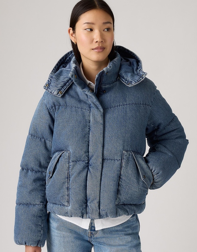 Levi's - Western Bubble Shortie City Worn Ow Jacket