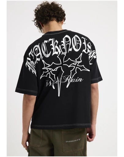 Black Noise White Rain - Lacquer T-Shirt