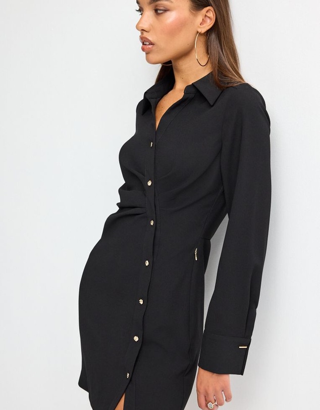 NEXT - Asymmetric Crepe Mini Dress