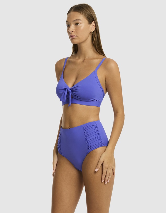 Sea Level Australia - Essentials Edit High Waist Gathered Side Pant
