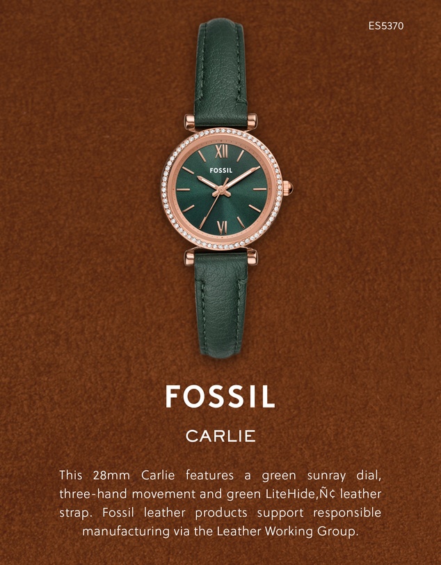 Fossil - Carlie Green Analogue Watch