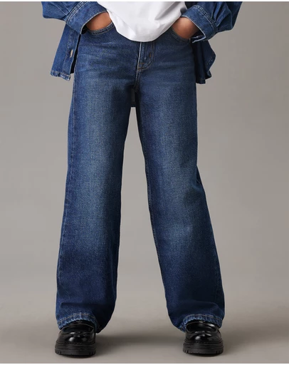 Calvin Klein Jeans - High Rise Wide Leg Jeans