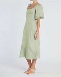 Amelius - Romilly Linen Midi Dress