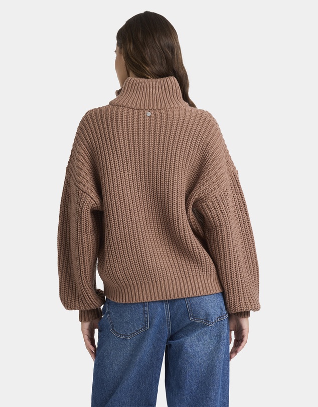 Roxy - Womens So Cozy Half Zip Jumper
