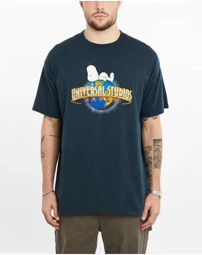 Vintage by The Real Deal - Pre Loved - Vintage 90s Universal Studios Japan Snoopy Tee