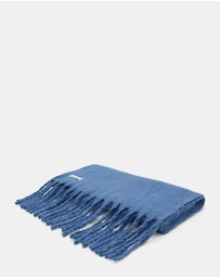 Morgan & Taylor - Ella Woven Scarf in Blue