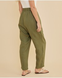 Amelius - Carter Elasticated Linen Pant