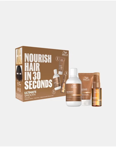 Wella - Wella Professional Ultimate Smooth Travel Trio Gift Set