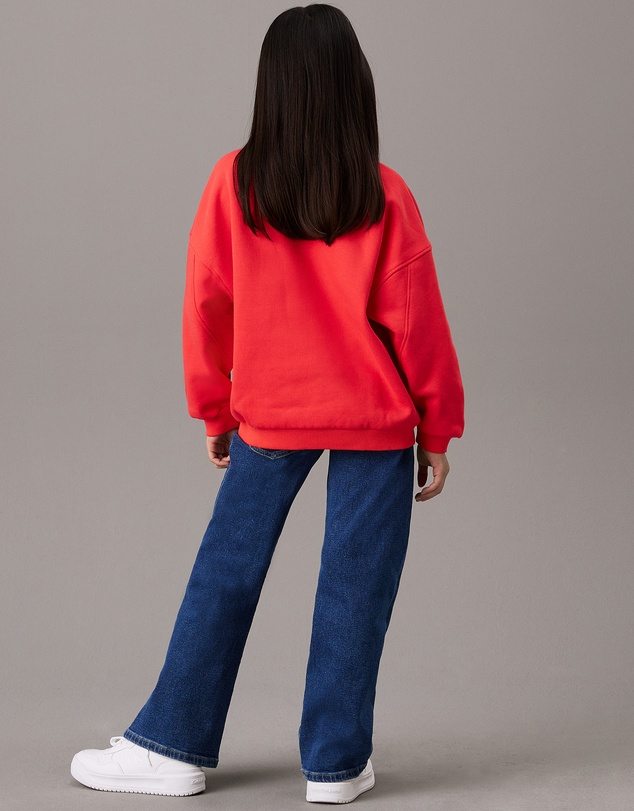 Calvin Klein Jeans - Girls Oversized Fleece Logo Sweatshirt