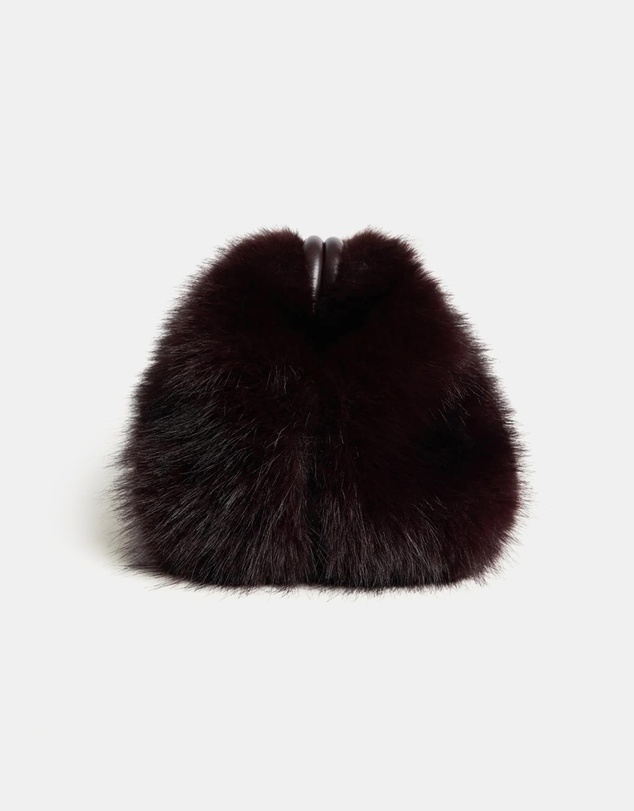 Elka Collective - Faux Fur Clutch