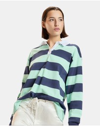 Cynthia Rowley - Striped Cotton Rugby Shirt