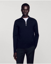 Sandro - Zip Sweater Sweater