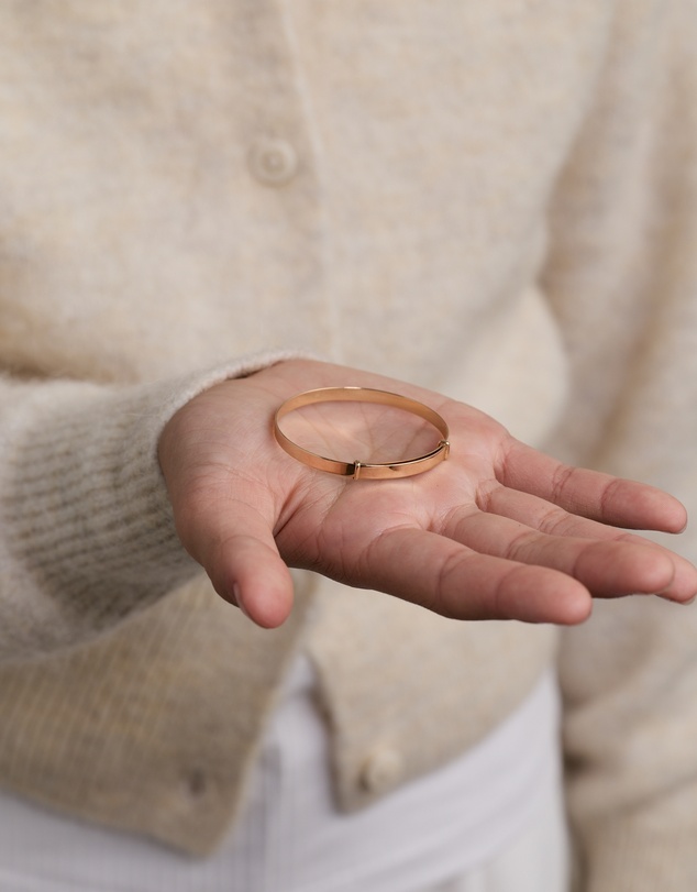 Michael Hill - Expandable Baby Bangle in 10kt Yellow Gold