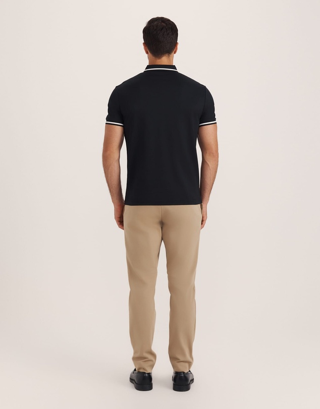 SABA - Ted Textured Cotton Polo