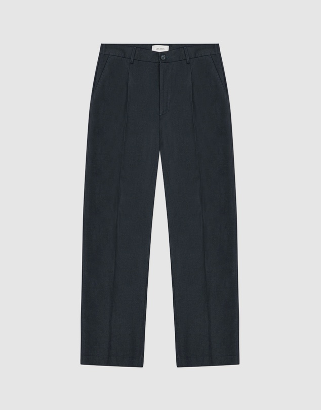 Les Deux - Pleated Twill Suit Pants