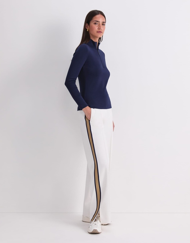 Sportscraft - Lucy Zip Funnel Neck Top