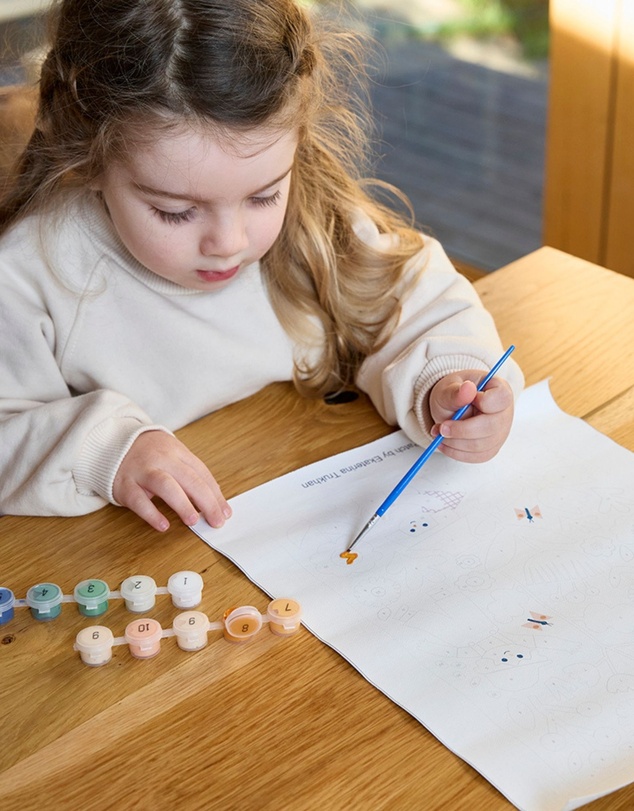 Journey Of Something - Kids Paint by Numbers - Flower Patch
