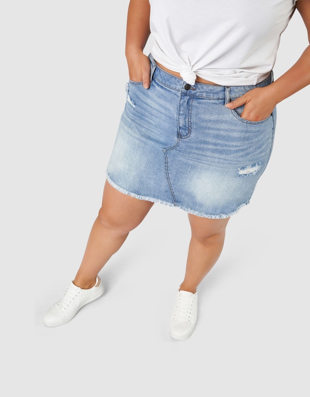 Indigo Tonic - Kimberley Denim Skirt