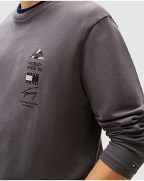 Tommy Jeans - Relaxed Peaks LS Tee