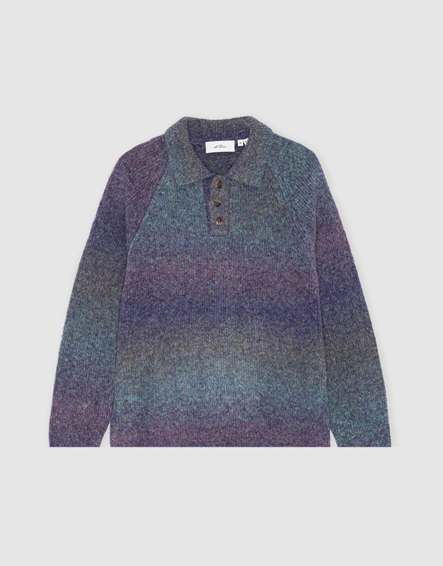 Les Deux - Gradient Knitted Polo