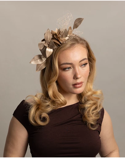 Morgan & Taylor - Dulcie Headpiece in Gold