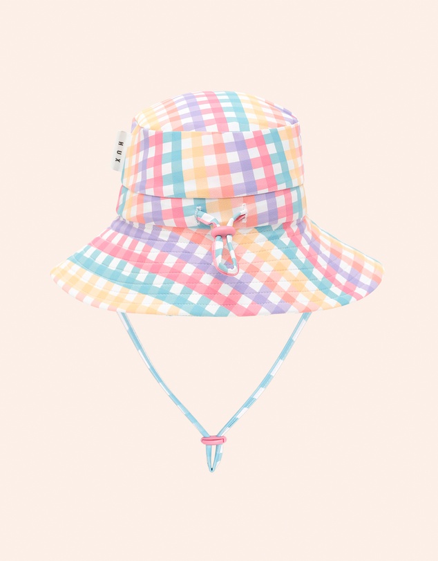 Huxbaby - Rainbow Check Swimhat