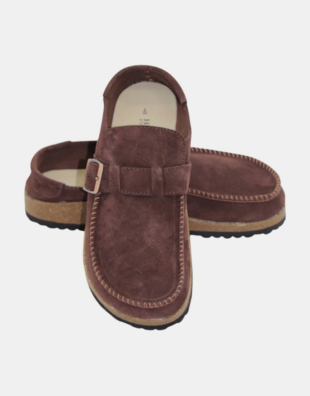Human - Winnie Women's Moccasin Slip-ons Choc