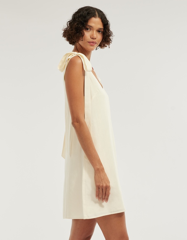 Amelius - Frankie Shoulder Tie Mini Dress