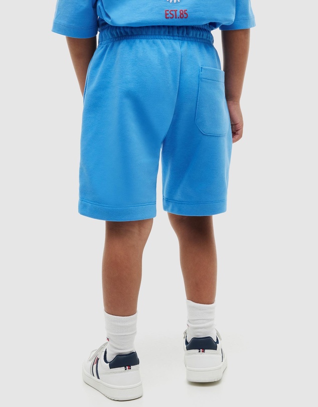 Tommy Hilfiger - Graphic Terry Wide Leg Sweat Shorts - Kids-Teens