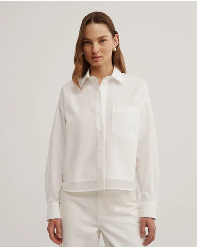 Witchery - Sheer Insert Shirt