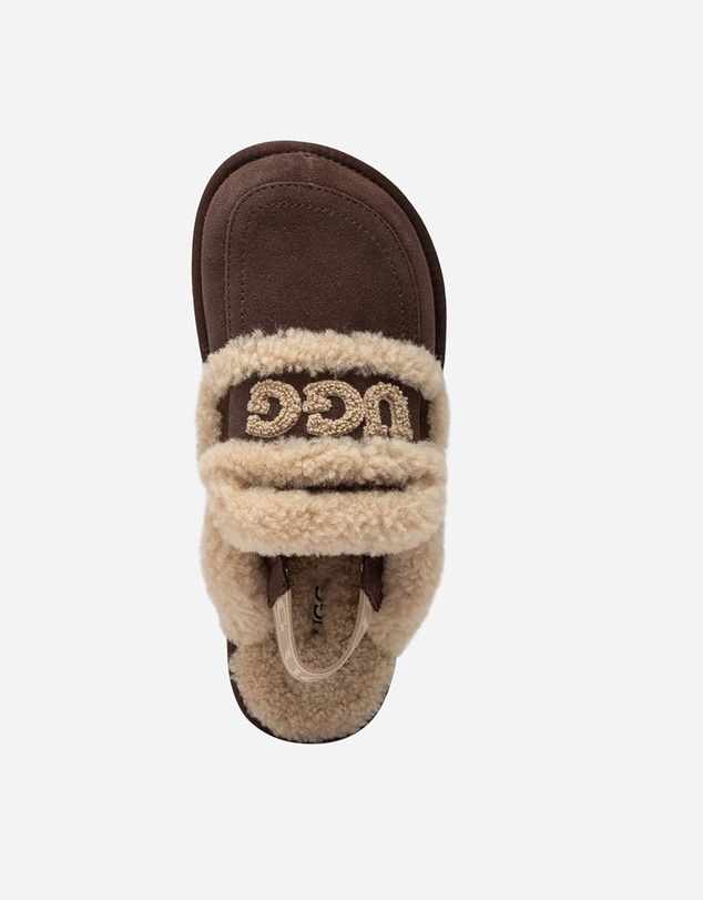 Ozwear Connection Uggs - Ugg Violet Shearling Slipper (Elastic Logo) (Detachable Feature)