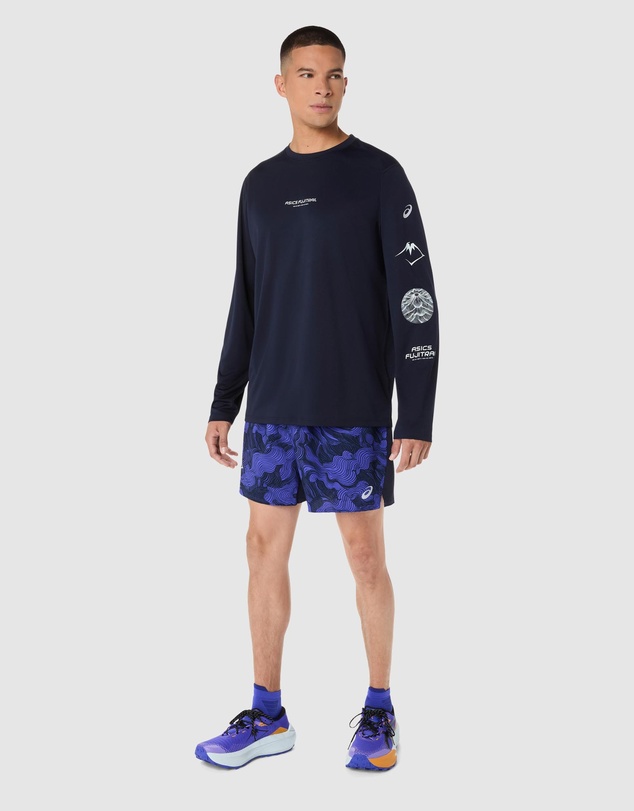 ASICS - Fujitrail All Over Print 5 Inch Short - Men's