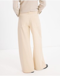 M.N.G - Wide Leg Mid-Rise Jeans