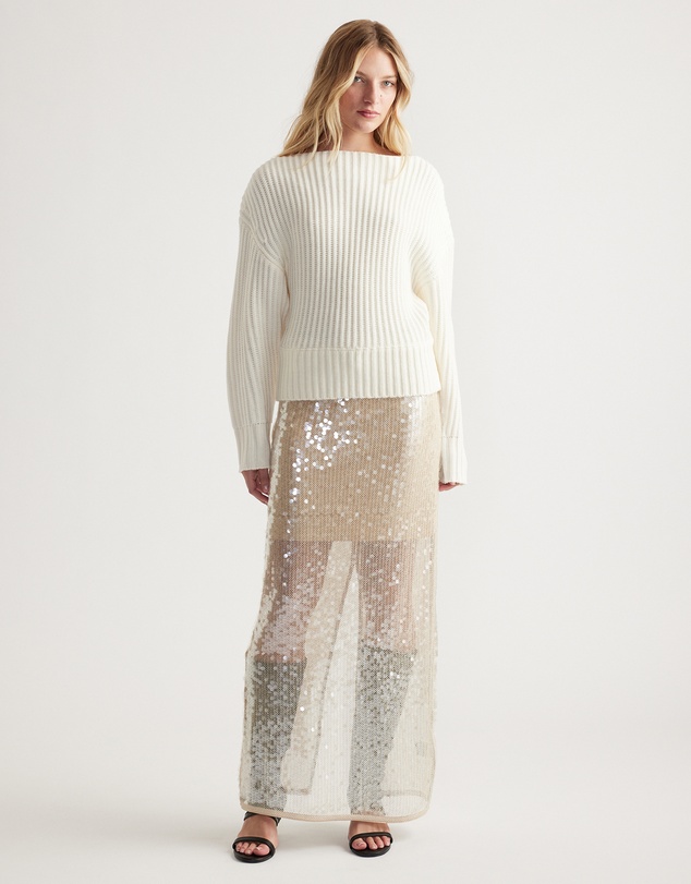Decjuba - Rose Drop Shoulder Knit Jumper