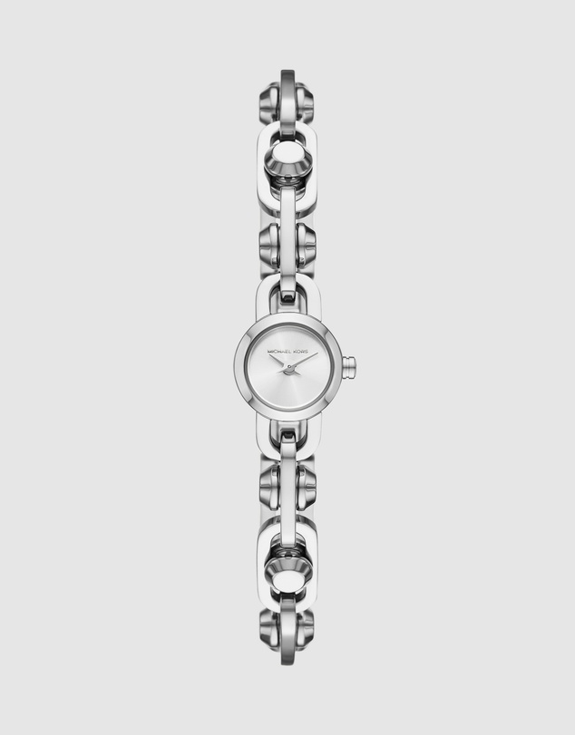 Michael Kors - Mk Astor Link Silver Tone Analogue Watch