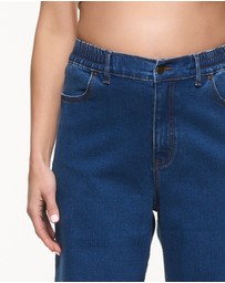Soon Maternity - Relaxed Wide Leg Jeans