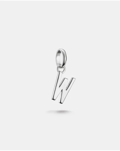 THOMAS SABO - THOMAS SABO Connect Charm letter W Silver
