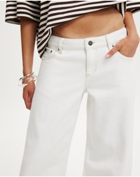 Cotton On - Low Rise Wide Jean